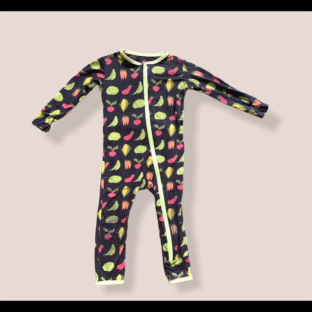 Kickee Pants veggie romper